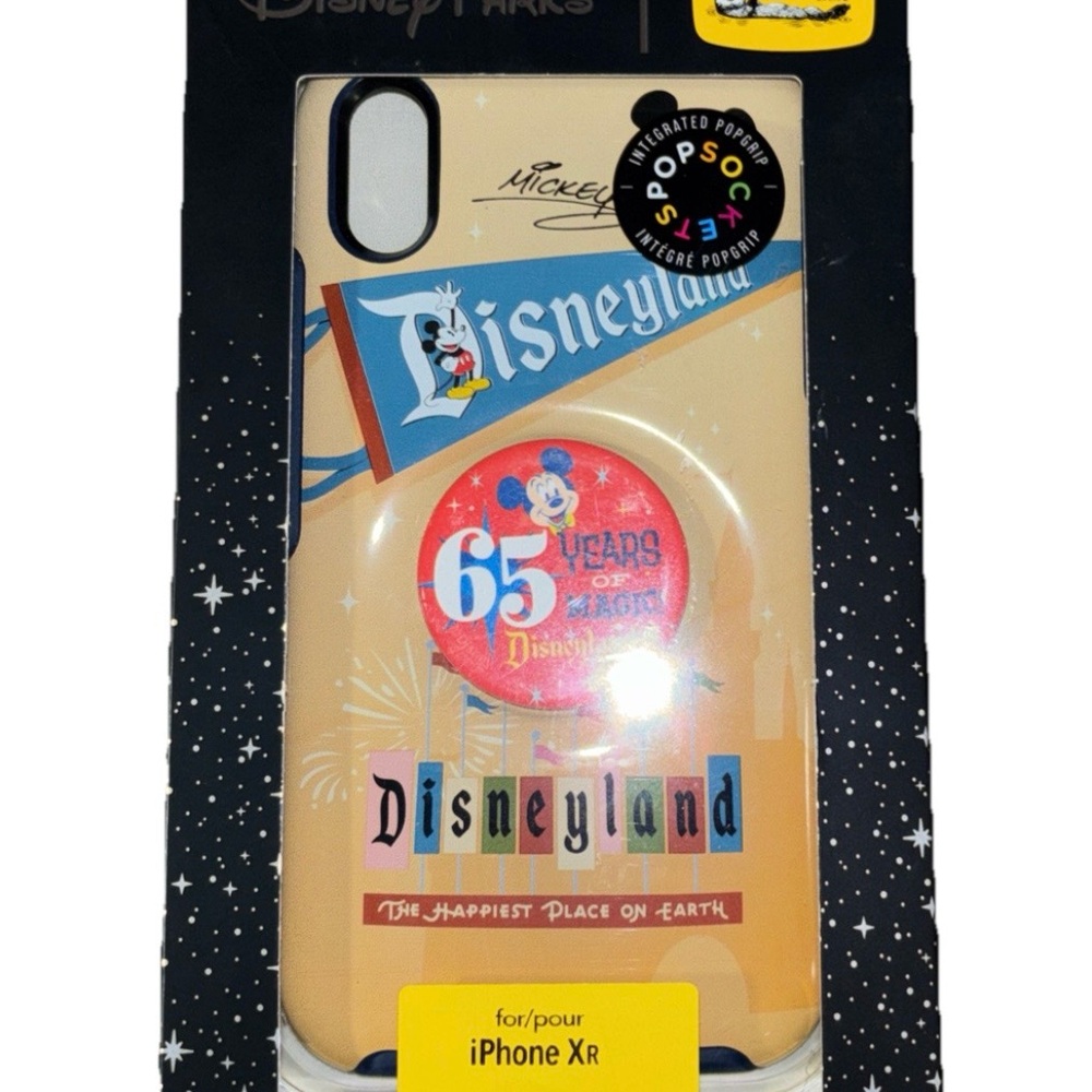Disney Parks OtterBox “Disneyland 65 Years Of Magic”  iPhone Case XR Collectible